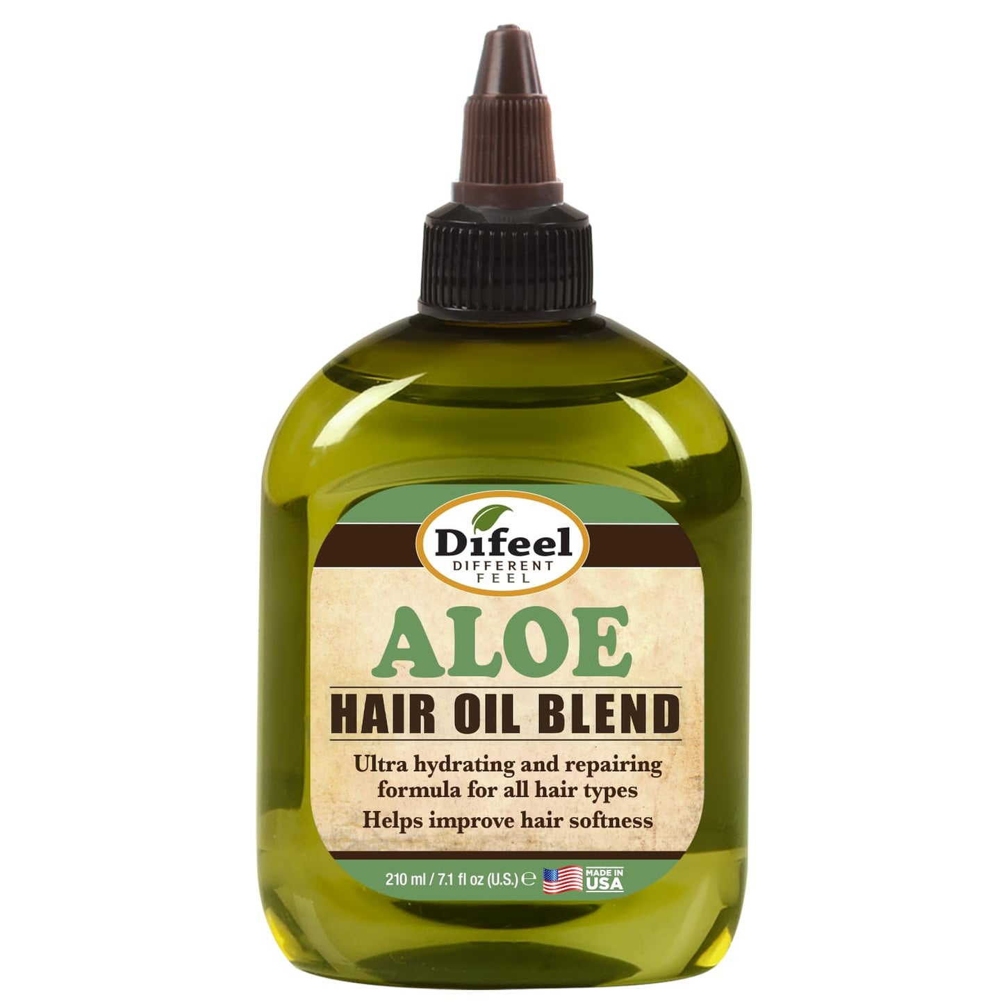 Difeel Mega Care | Mezcla de aceite de ricino para el cabello, un tratamiento nutritivo concentrado diseñado para estimular el crecimiento del cabello, hidratar el cuero cabelludo seco y fortalecer las raíces.