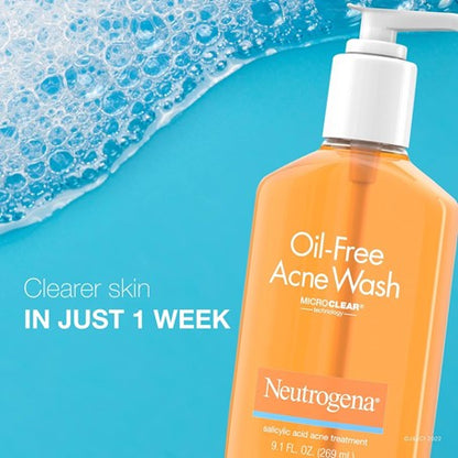 Limpiador de acné/grasa Neutrogena  9.1