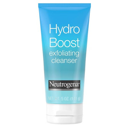 Limpiador facial diario exfoliante suave con ácido hialurónico-Neutrogena Hydro Boost