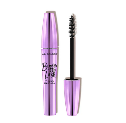 Máscara de pestañas LA COLORS Biggie Lash Tubing- Da volumen, Su fórmula con vitamina E, pantenol y biotinoil tripéptido-1 añadidos ayuda a que las pestañas luzcan más gruesas y saludables.
