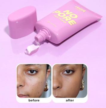 Aoa | PRIMER  A+ NO PORE - es una prebase que alisa y rellena los poros y que matifica la piel para crear una base perfecta para la base de maquillaje. Ayuda a controlar la grasa durante todo el día.