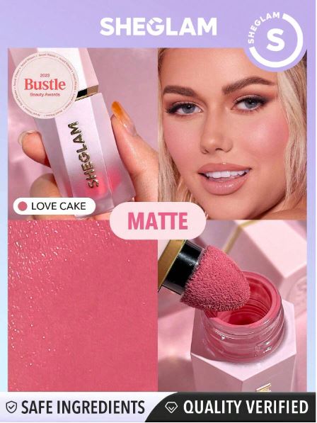 Rubor liquido SHEGLAM - Tono Love Cake