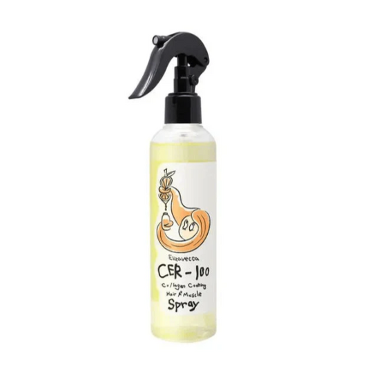 Elizavecca- Spray para el cabello ,rica en nutrientes aumenta instantáneamente la luminosidad y los niveles de hidratación del cabello., dejándolo con un brillo saludable