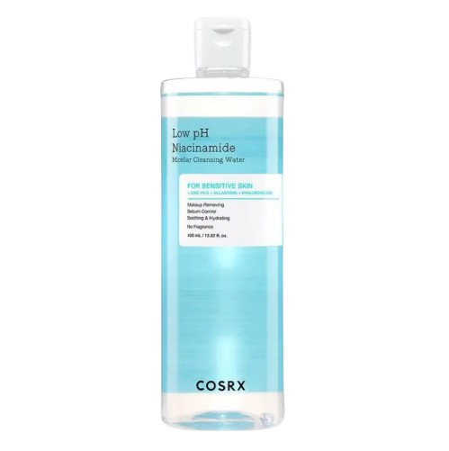 COSRX   Agua Micelar Limpiadora con Niacinamida de pH Bajo- adecuada para pieles sensibles-controla el exceso de sebo