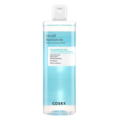 COSRX   Agua Micelar Limpiadora con Niacinamida de pH Bajo- adecuada para pieles sensibles-controla el exceso de sebo