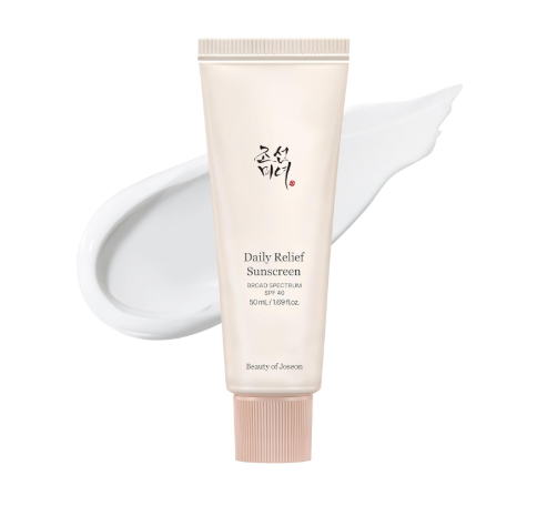 Beauty of Joseon Daily Relief - Protector solar para rostro, hidratante solar de amplio espectro FPS 40