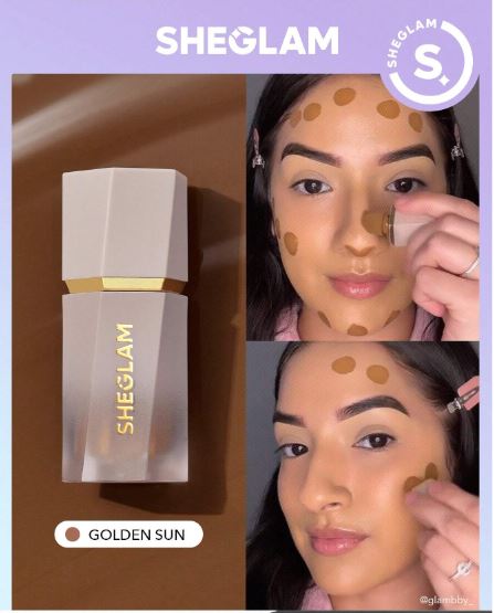Bronzer SHEGLAM  Líquido- Tono Golden Sun