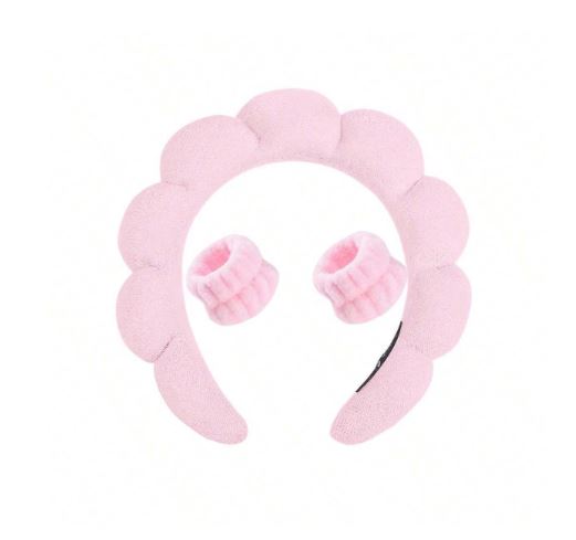 Diadema Facial con muñequera de regalo