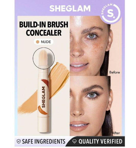 Corrector SHEGLAM  alta cobertura - TONO NUDE
