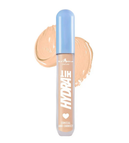 Italia deluxe HydraHit Corrector es un corrector cremoso e hidratante diseñado para iluminar, corregir y perfeccionar en un solo paso