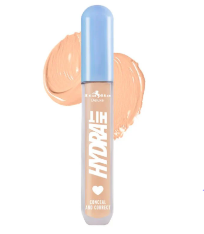 Italia deluxe HydraHit Corrector es un corrector cremoso e hidratante diseñado para iluminar, corregir y perfeccionar en un solo paso