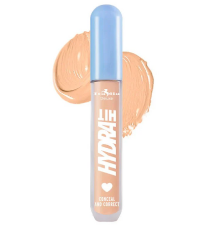 Italia deluxe HydraHit Corrector es un corrector cremoso e hidratante diseñado para iluminar, corregir y perfeccionar en un solo paso