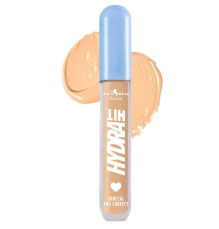 Italia deluxe HydraHit Corrector es un corrector cremoso e hidratante diseñado para iluminar, corregir y perfeccionar en un solo paso