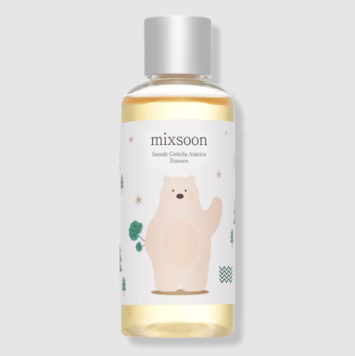 Mixsoon Esencia Soondy Centella Asiática 100% pura -Promueve la firmeza y apoya la producción de colágeno-Ideal para pieles inflamadas, propensas al acné o dañadas, también ayuda a aclarar los tonos de piel opacos y desiguales.