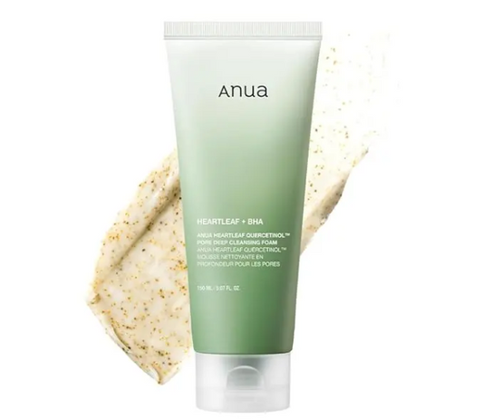Limpiador Facial espumoso Anua - Heartleaf Quercetinol Pore Deep Cleansing Foam