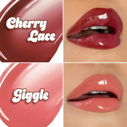 Italia deluxe | Lip gloss Thirsty Glaze , brindando un toque de color sutil que hace que los labios se vean más voluminosos, suaves e irresistiblemente brillantes, sin sensación pegajosa ni pesada.( Variedad de tonos)