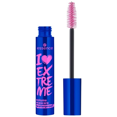 Essence |  Mascara l love extreme voluminizadora y de larga duración para pestañas dramáticas | Vegana y libre de crueldad animal- Máscara impermeable